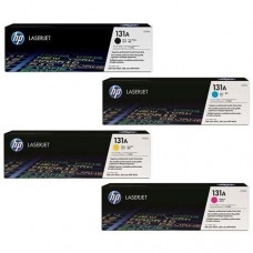 حبر ليزر اصلي اتش بي HP 131A مجموعة 4 الوان .